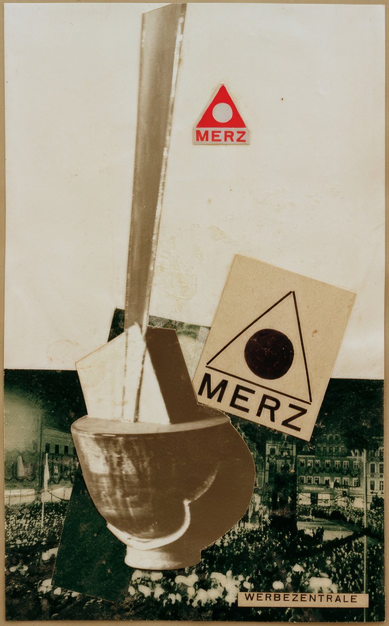 MERZ PUBLICIDADE CENTRAL de Kurt Schwitters