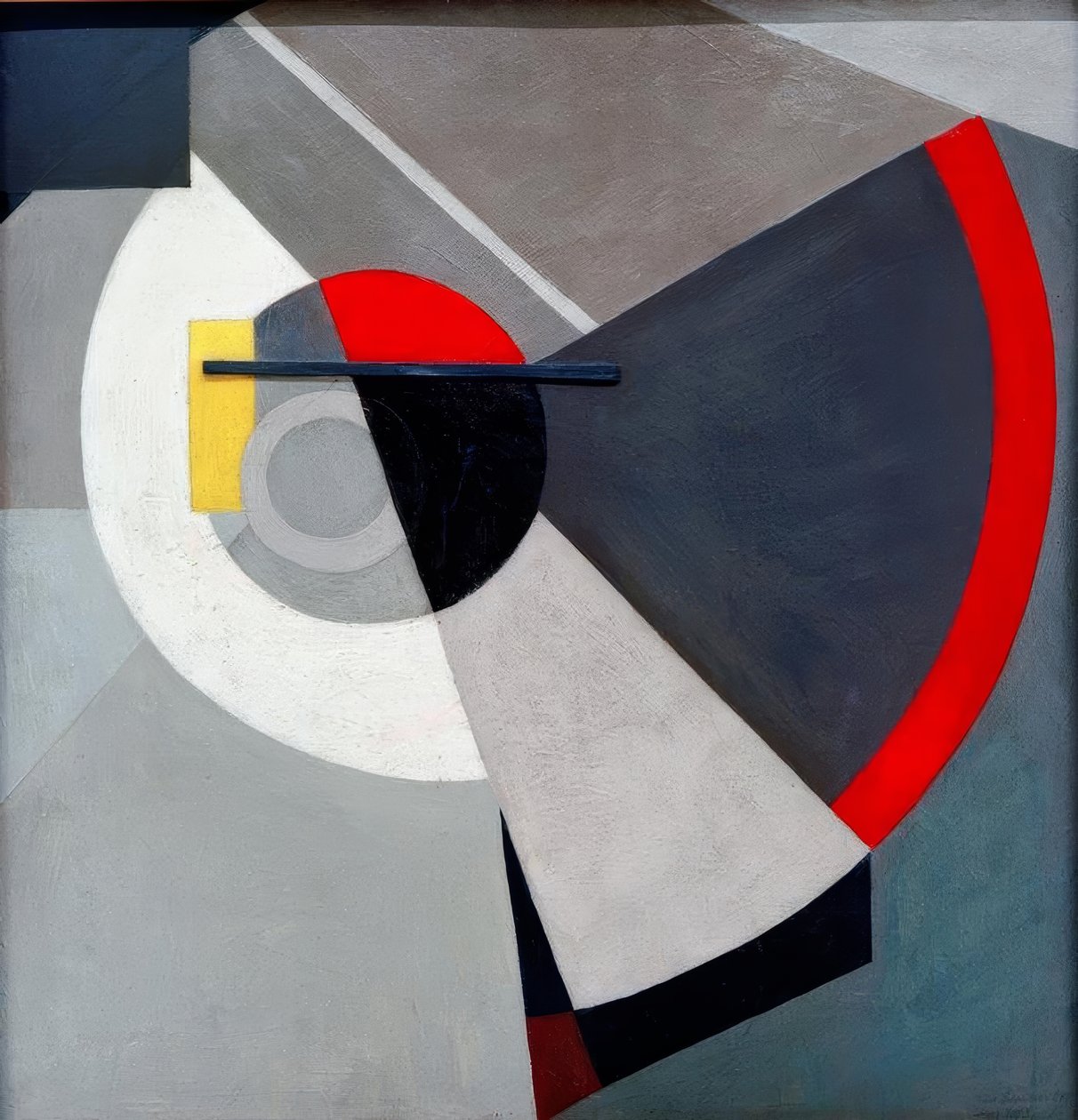 Merz 1003. roda de pavão de Kurt Schwitters