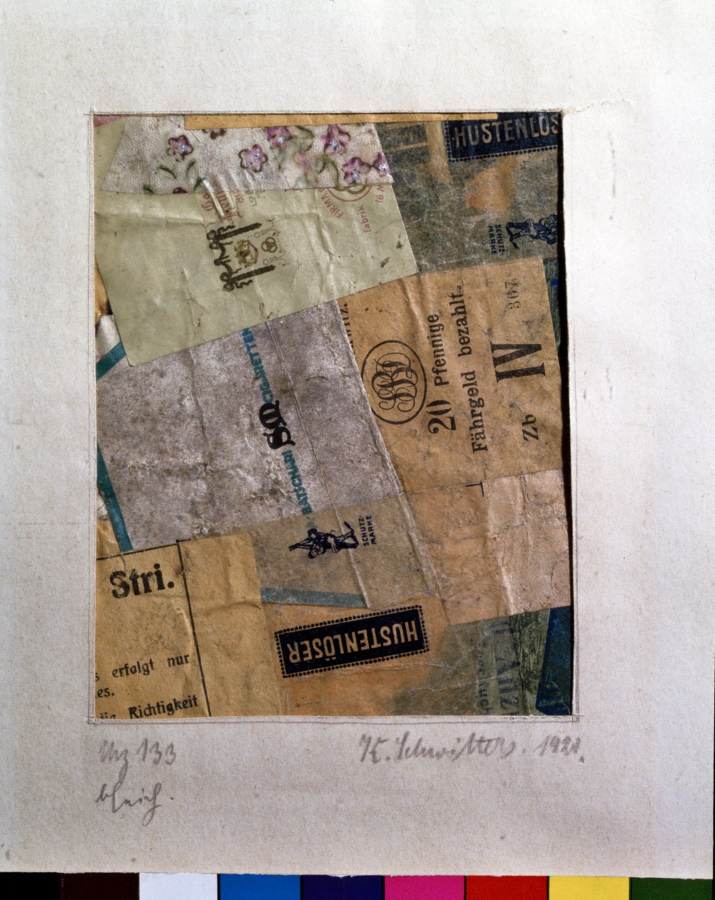 Merz 133 (Colagem de Kurt Schwitters