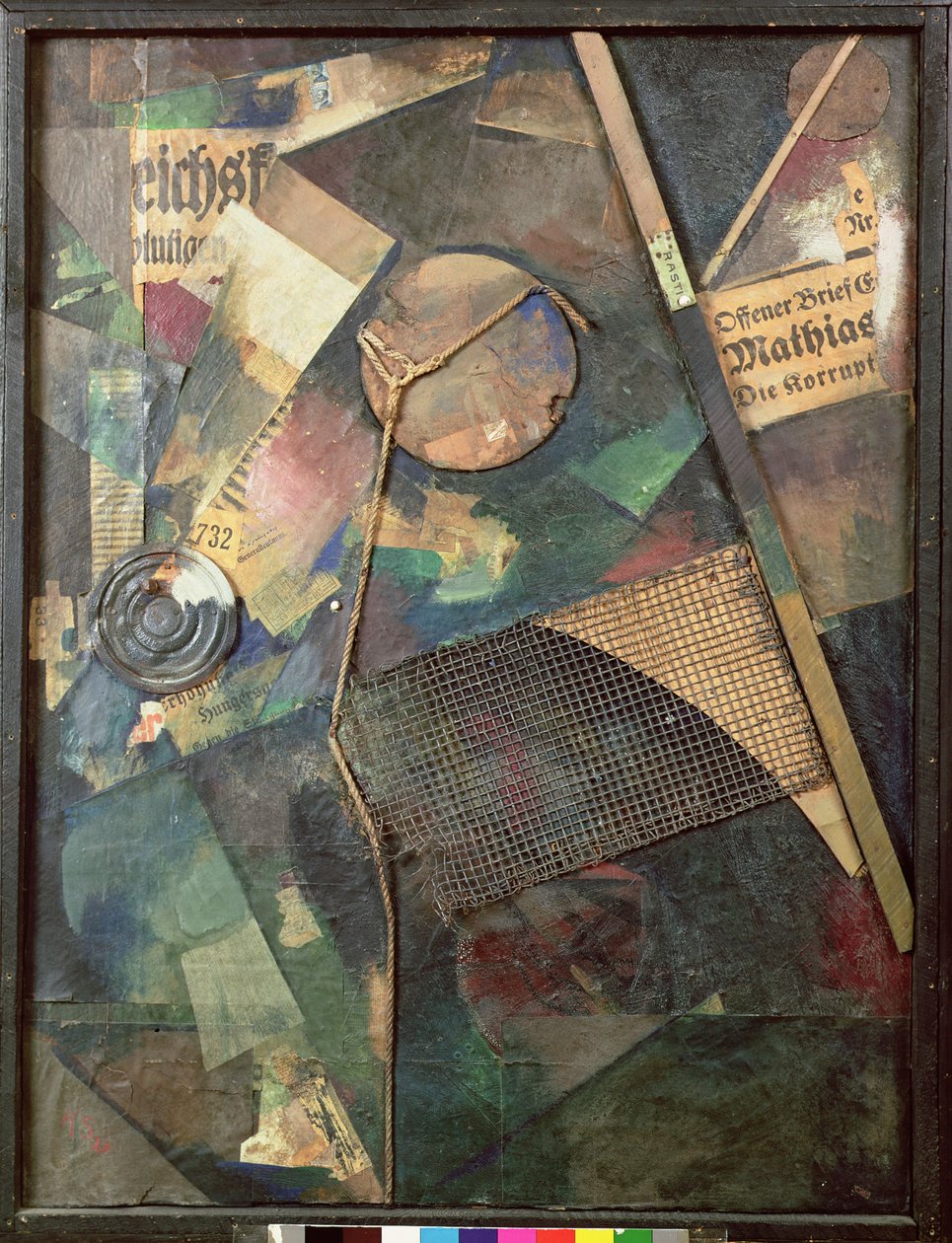Merzbild de Kurt Schwitters