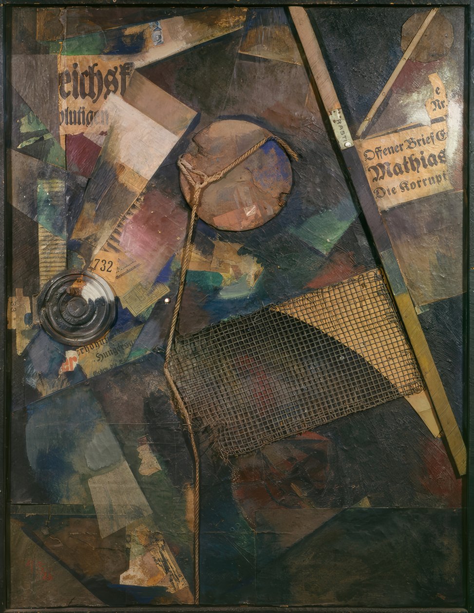 Merzbild 25 A. A constelação de Kurt Schwitters