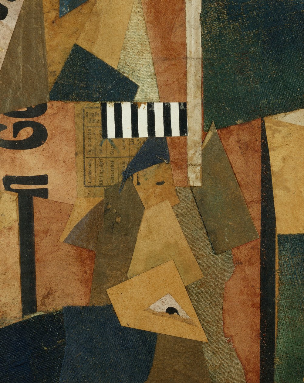 Desenho 203, 1920 de Kurt Schwitters