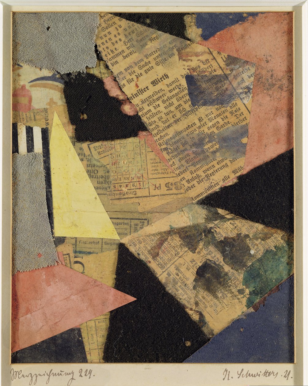 Desenho 229, 1921 de Kurt Schwitters