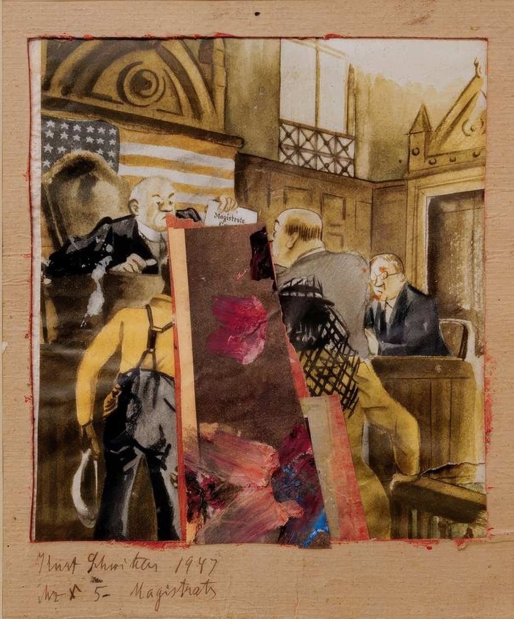 Magistrados Mz X 5 de Kurt Schwitters