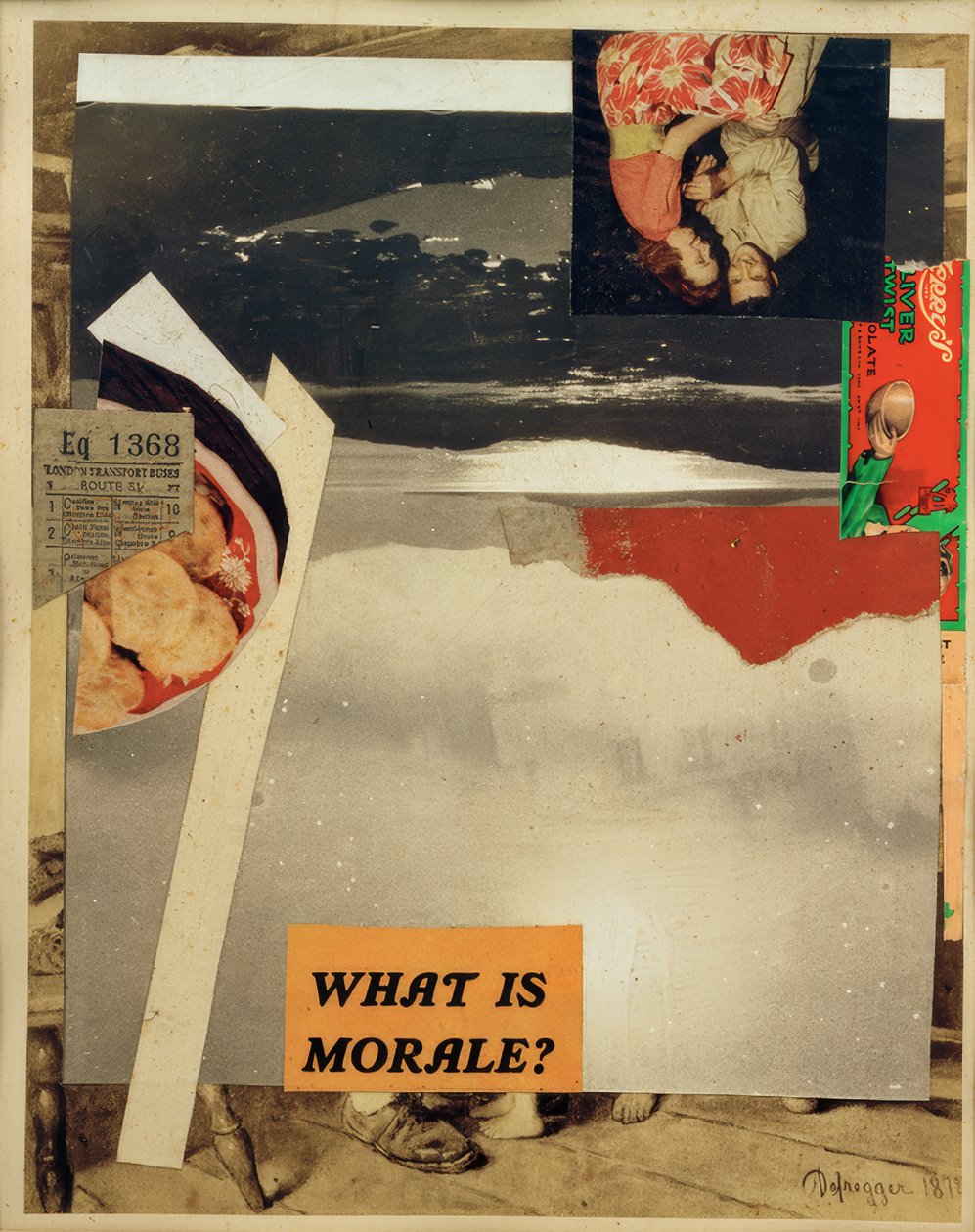 Sem título (The Doll) de Kurt Schwitters