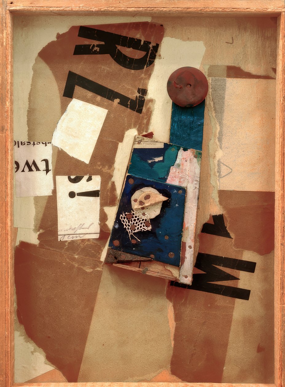 Sem título (Merz) de Kurt Schwitters