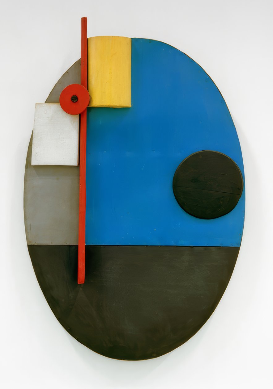 Sem título (construção oval) de Kurt Schwitters