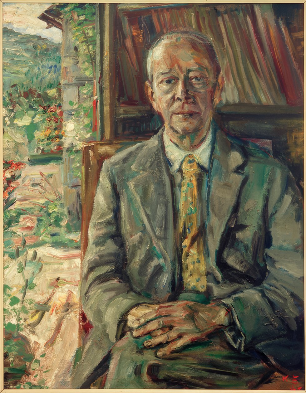 Sem título (Retrato Harry Pierce) de Kurt Schwitters