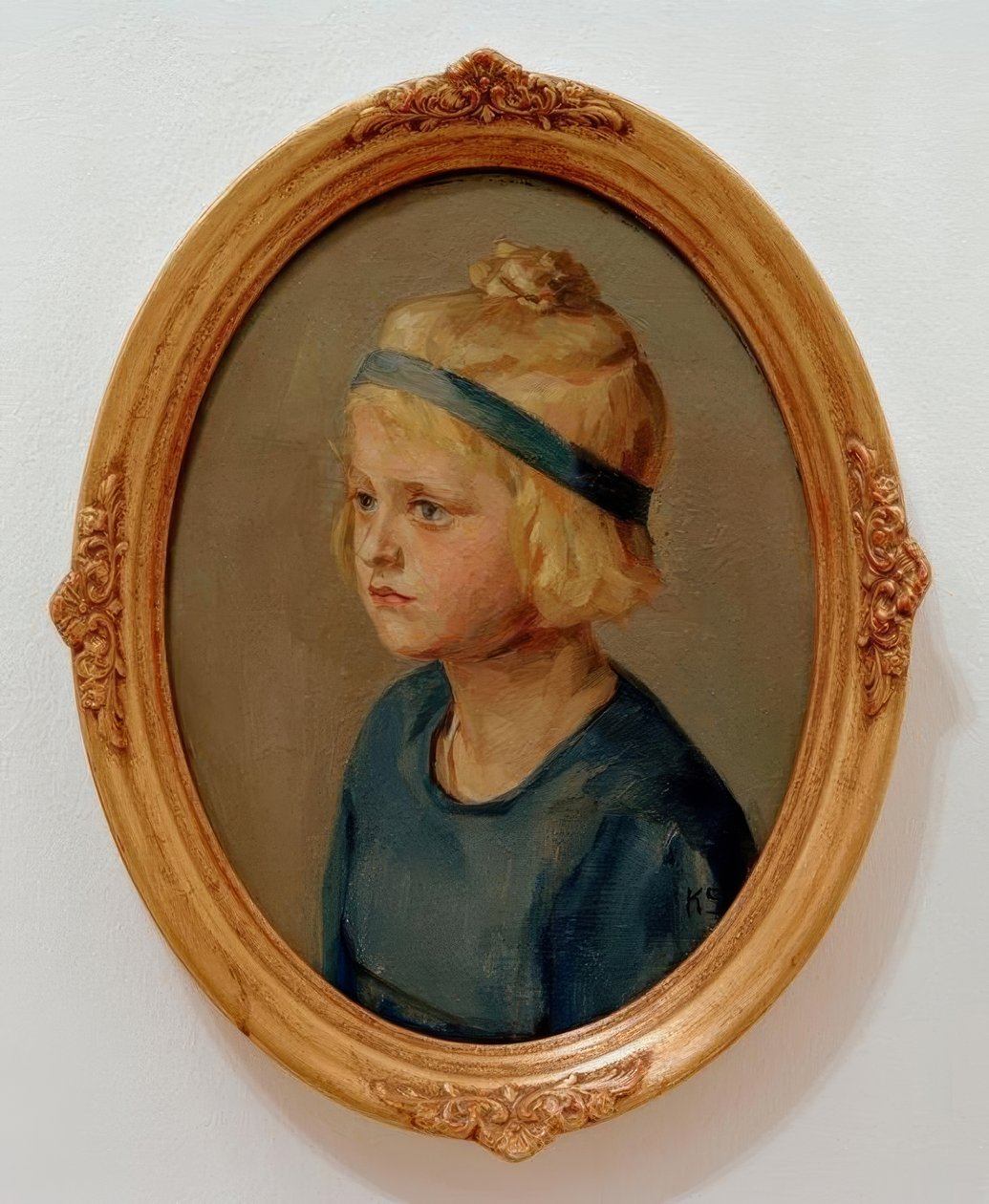 Sem título (retrato de Maria Oehlmann) de Kurt Schwitters