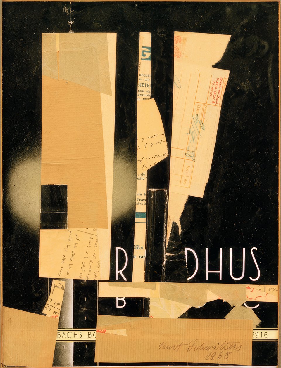Ohne Titel (R DHUS) de Kurt Schwitters