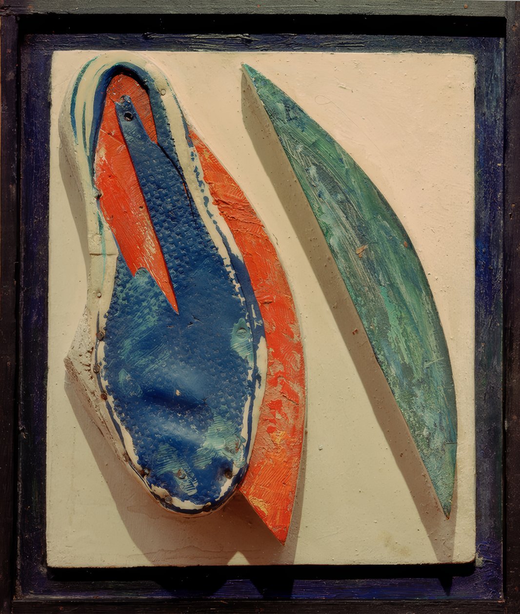Sem título (relevo com sapato de banho) de Kurt Schwitters