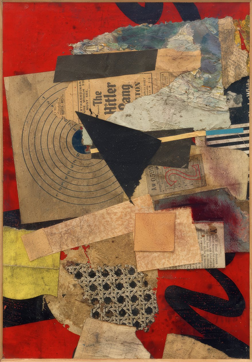 Sem título (The Hitler Gang) de Kurt Schwitters