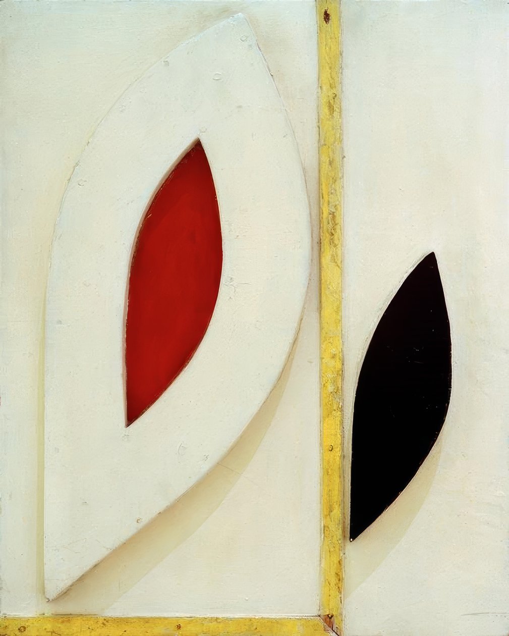 Sem título (construção em branco) de Kurt Schwitters