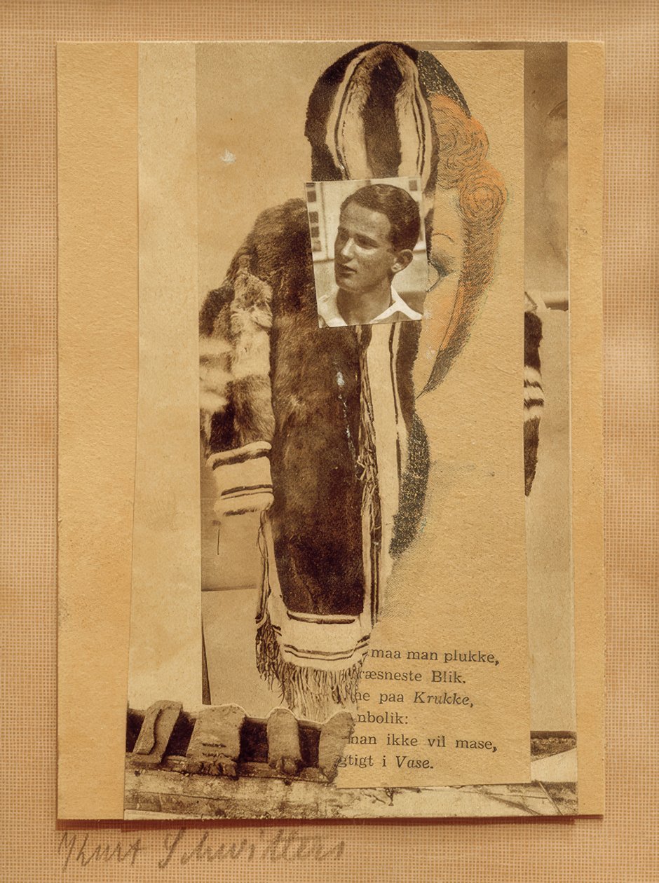 Sem título (no banco) de Kurt Schwitters