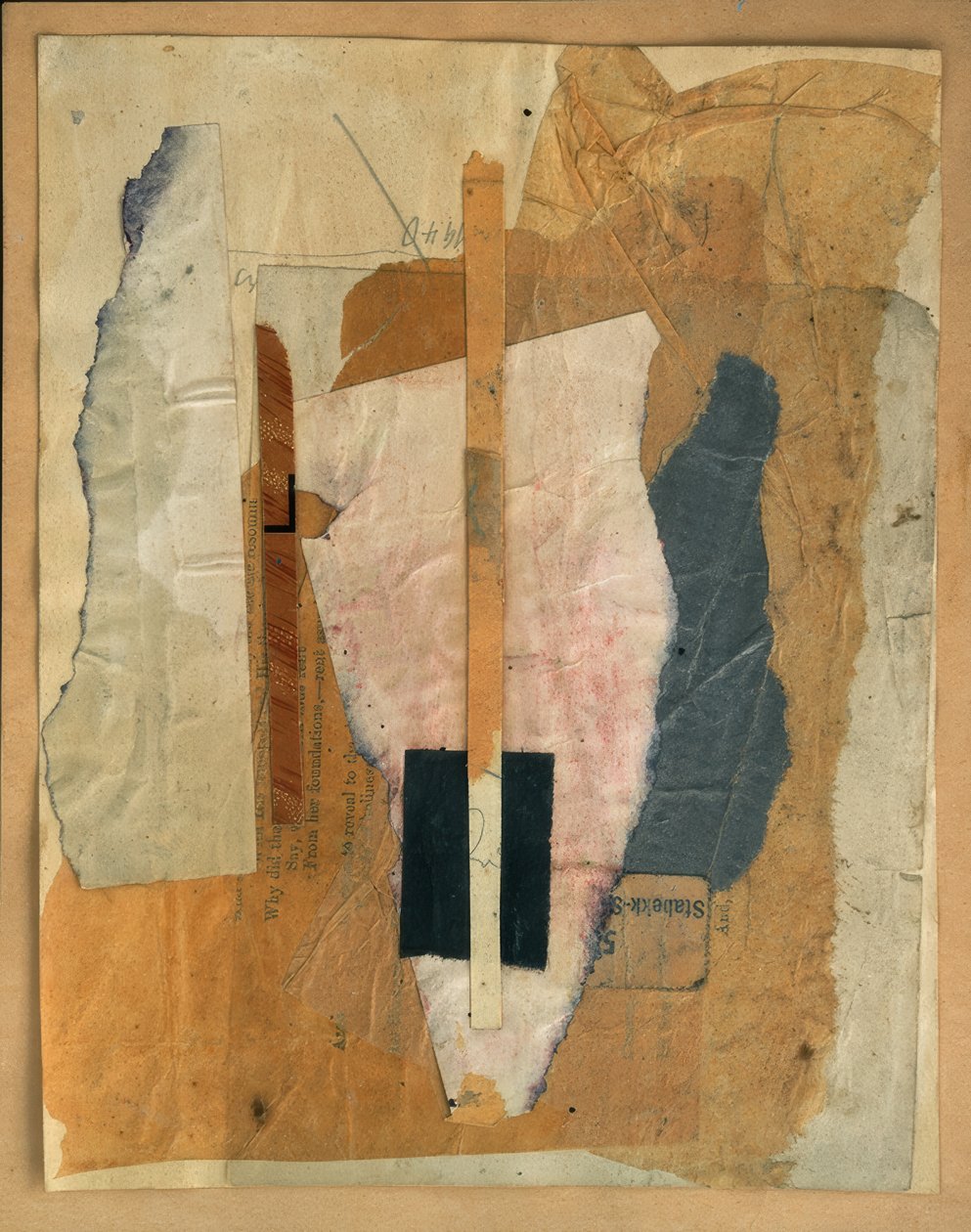 Imaginação sobre telhados de Kurt Schwitters