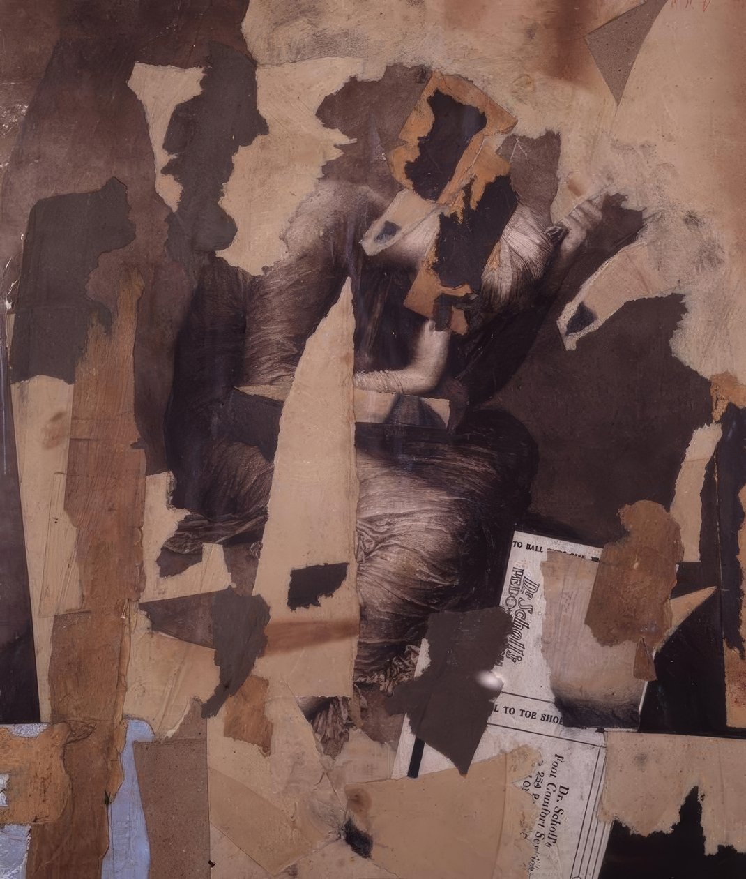 Sem título (Dr. Scholl) de Kurt Schwitters