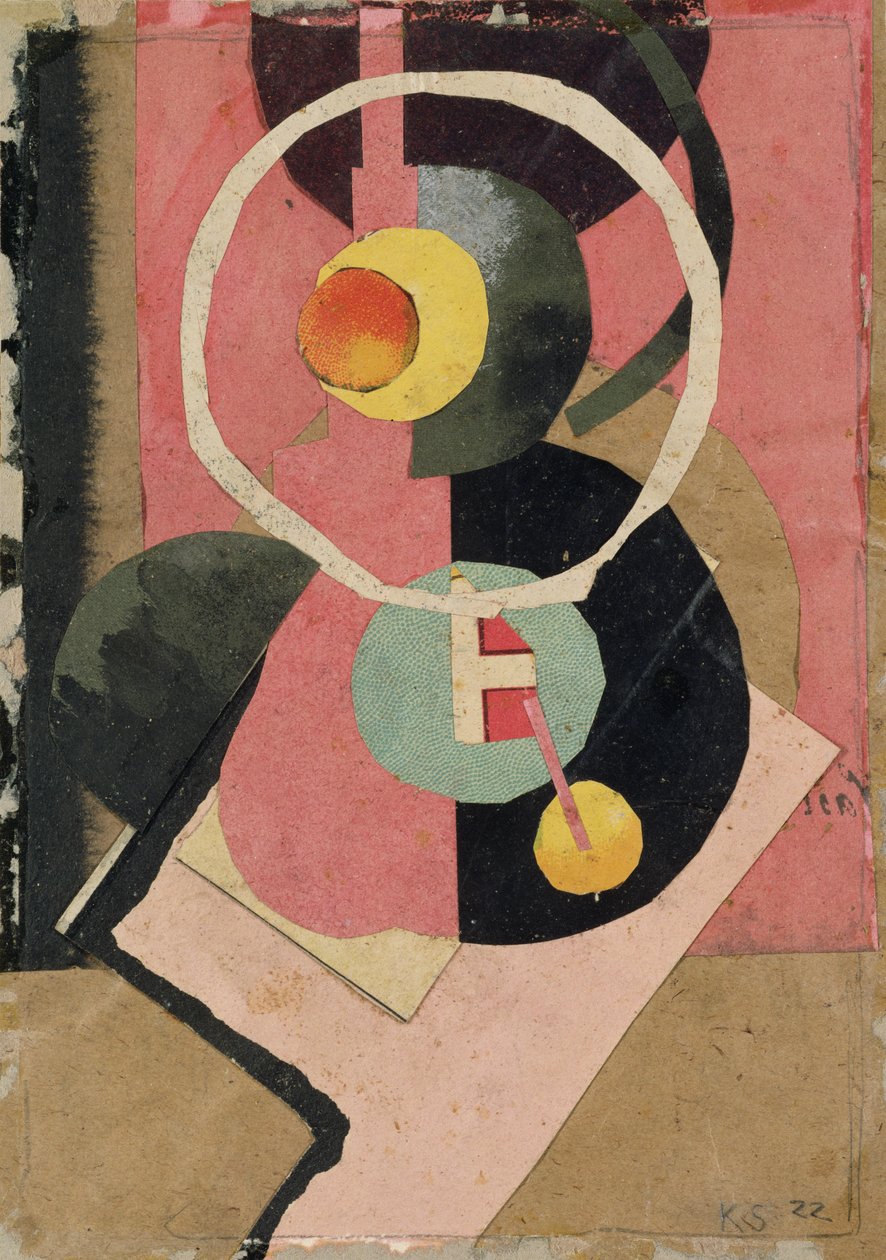 Sem título, 1922 de Kurt Schwitters