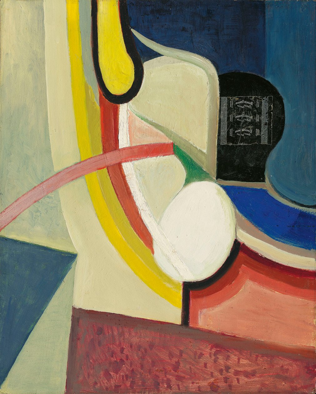 Sem título Bom humor, ca 1945. de Kurt Schwitters