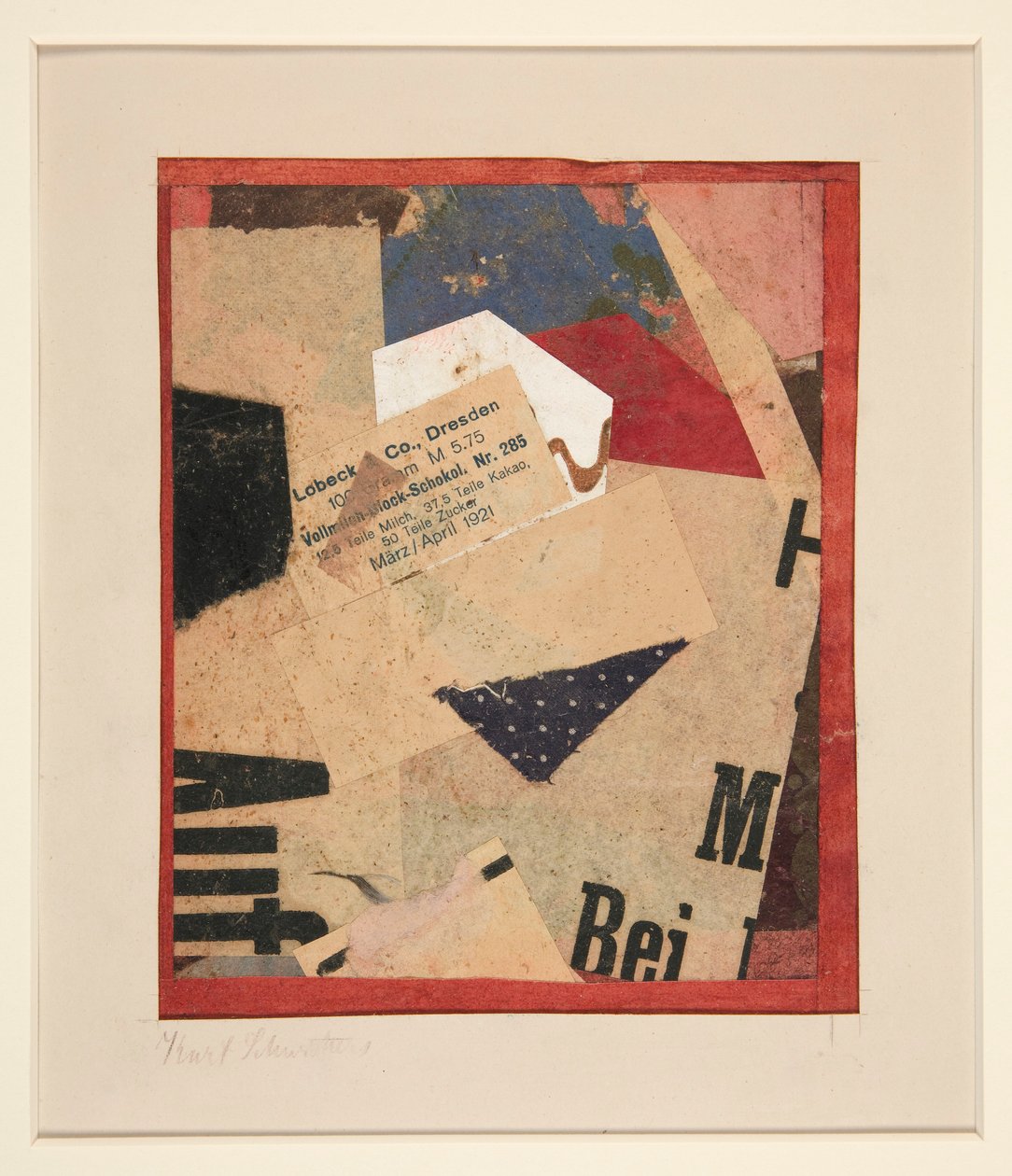 Sem título [Lobeck & Co., Dresden] de Kurt Schwitters