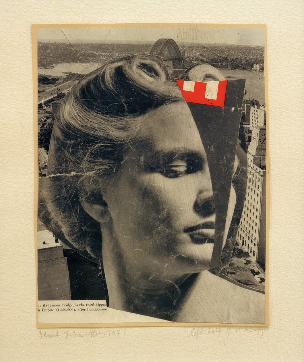 deixou metade de uma beleza de Kurt Schwitters