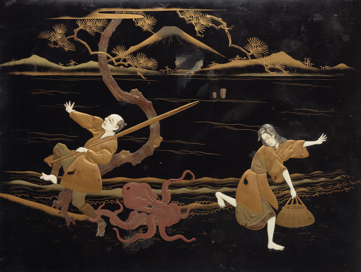 Álbum. (título da lombada) [Álbum japonês: retratos, retratos de grupo, ocupações e vistas, mais alguns no Ceilão e na Índia] de Kusakabe Kimbei