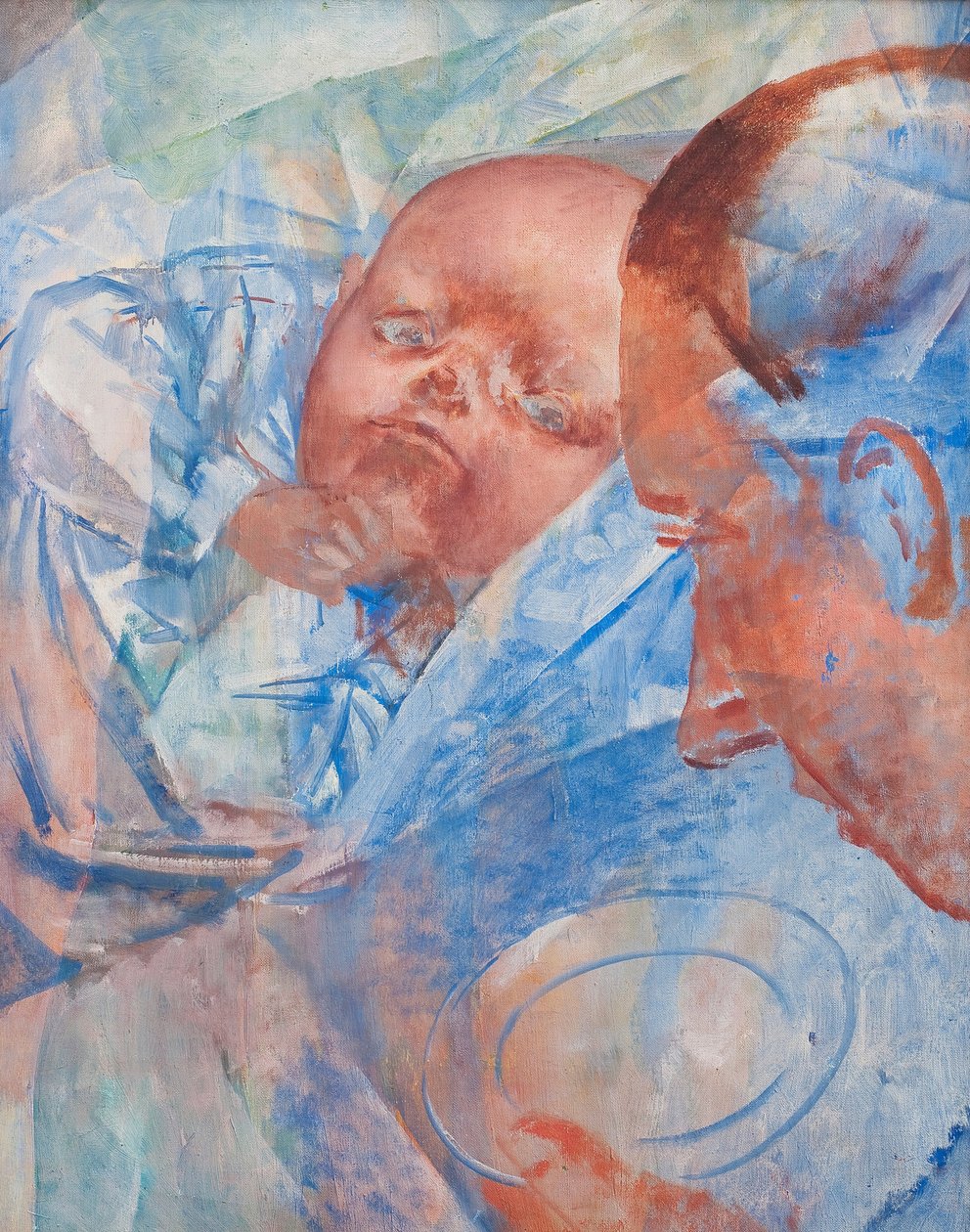 Mãe e Filho, 1922 de Kuzma Sergeevich Petrov Vodkin