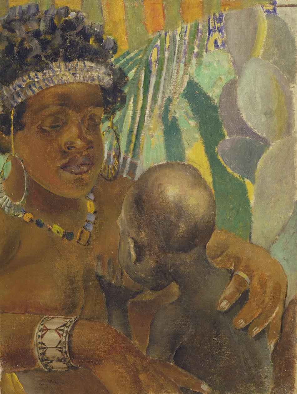 Negress, 1907 de Kuzma Sergeevich Petrov Vodkin