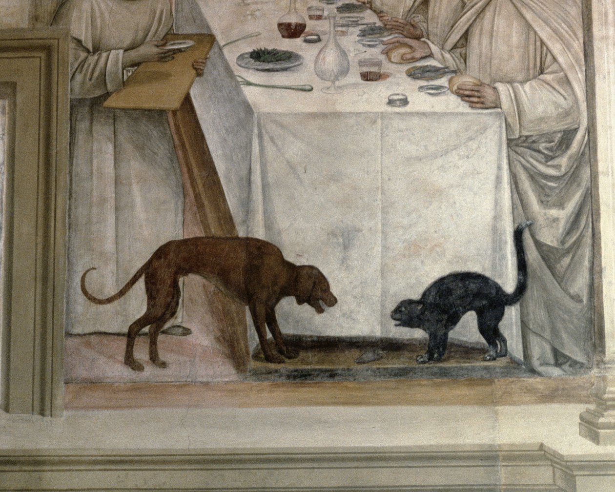 A vida de São Bento (detalhe) (detalhe de 210654) de L. and Sodoma, G. Signorelli