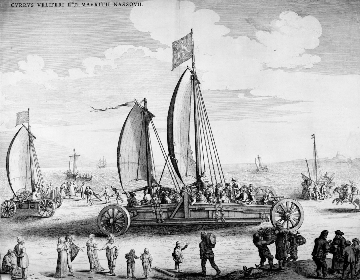 O carro dirigido por volta de 1615 de L. Koekkoek
