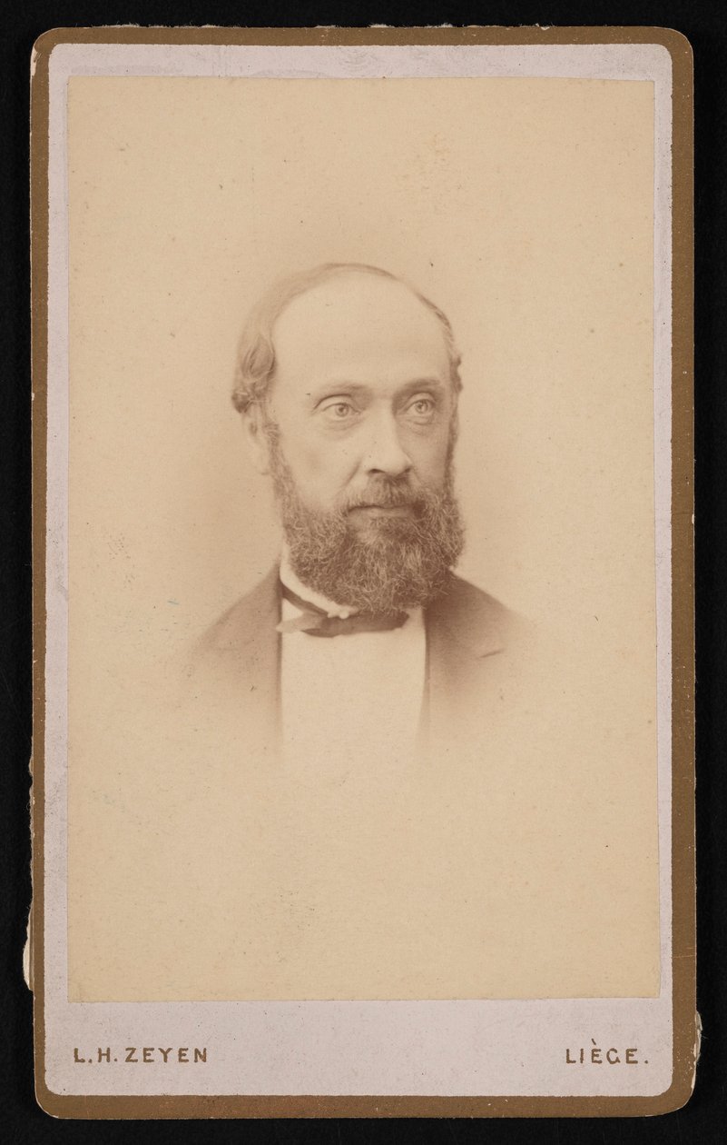 Retrato do Dr. G. Demailque, antes de 1876. de LH Zeyen