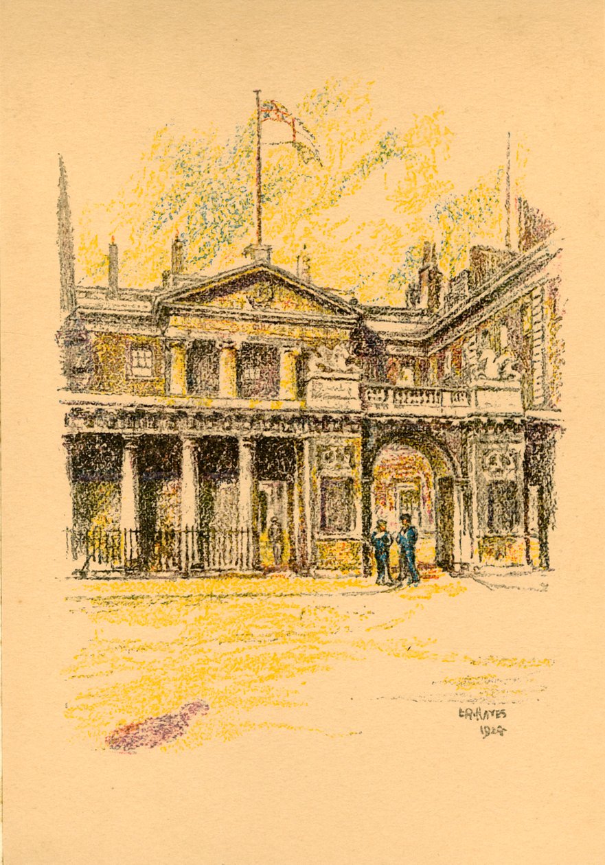 O Almirantado, Whitehall, Londres, 1924. de L. A. Hayes