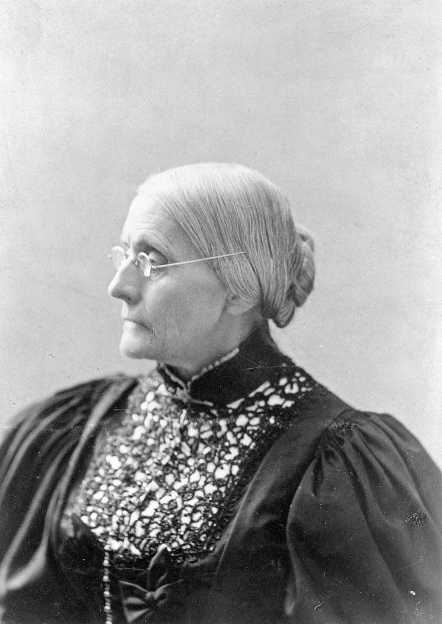 Susan Brownell Anthony (1820-1906) c.1890-1906 de L. Condon