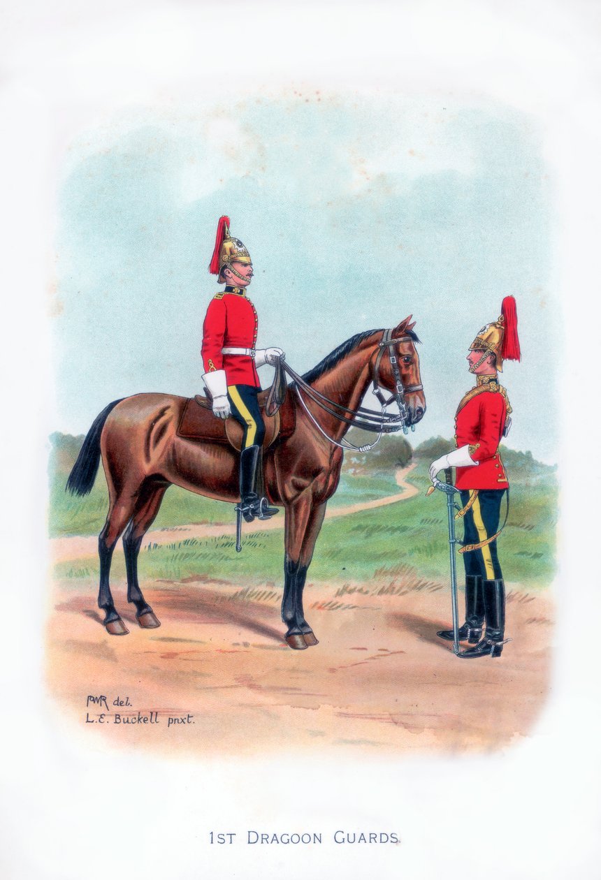 1ª Dragoon Guards, 1915. de L. E. Buckell