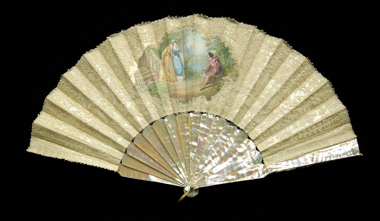 Fã, belga, 1880-89. de L. Langelier
