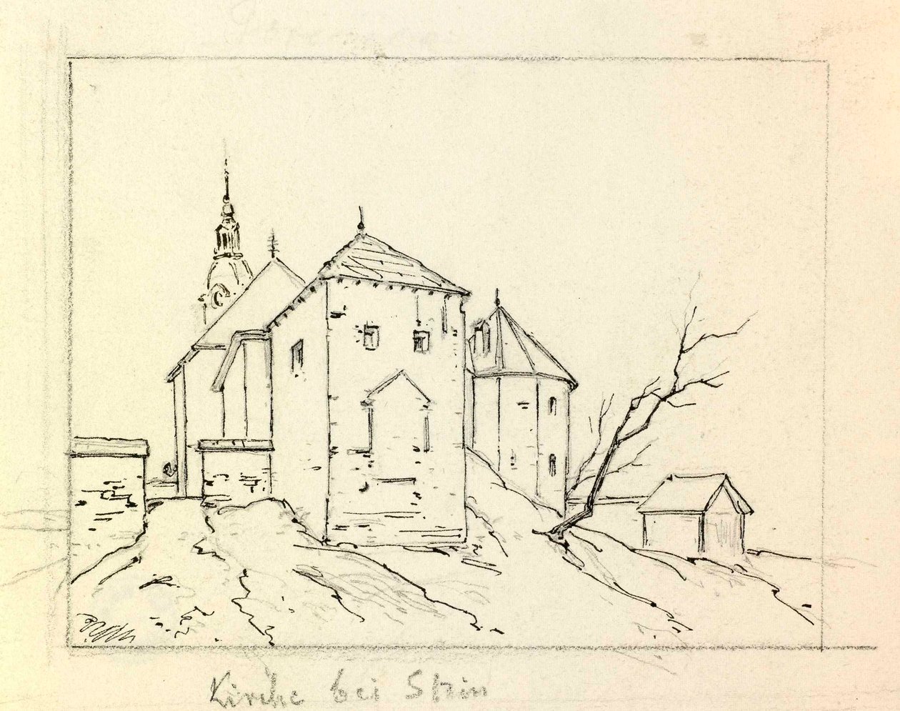 Igreja de São Jacó, o Grande, em Kamnikun de Ladislav Benesch