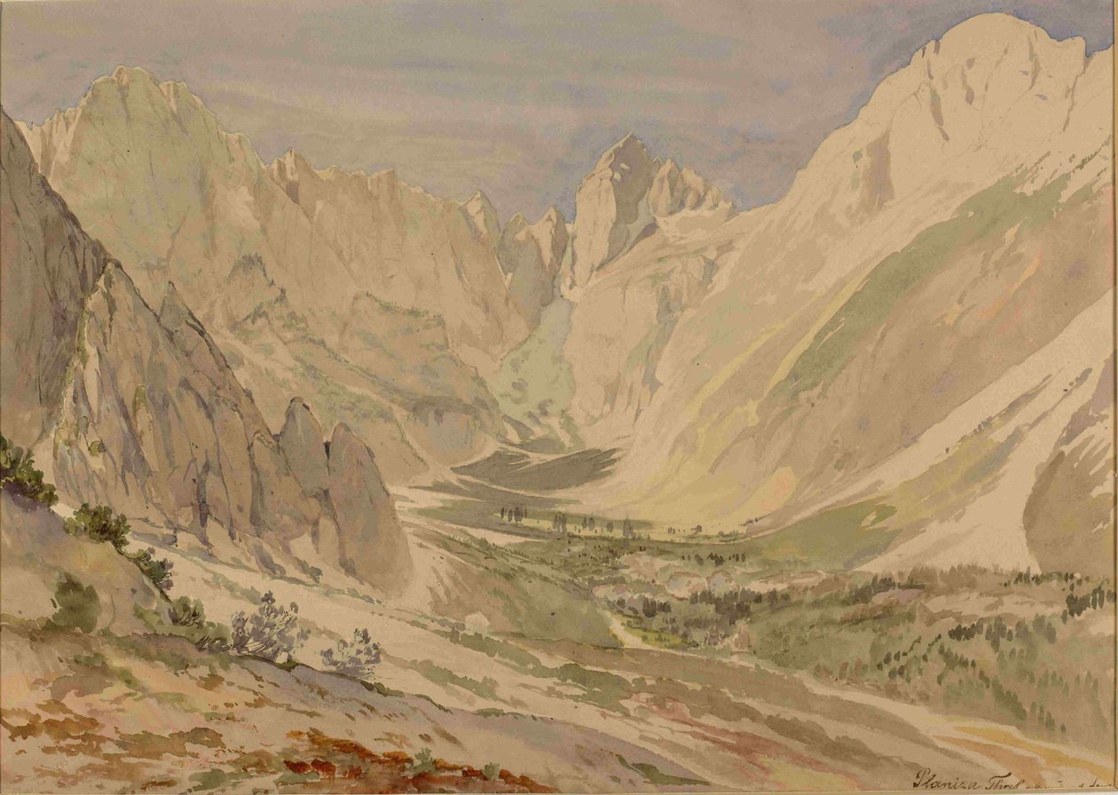 Planica com os Alpes Julianos de Ladislav Benesch