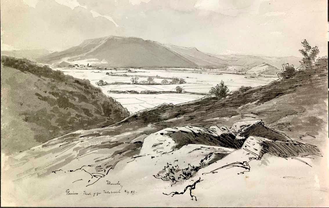 Campo de montanha do dique sudeste de Ladislav Benesch