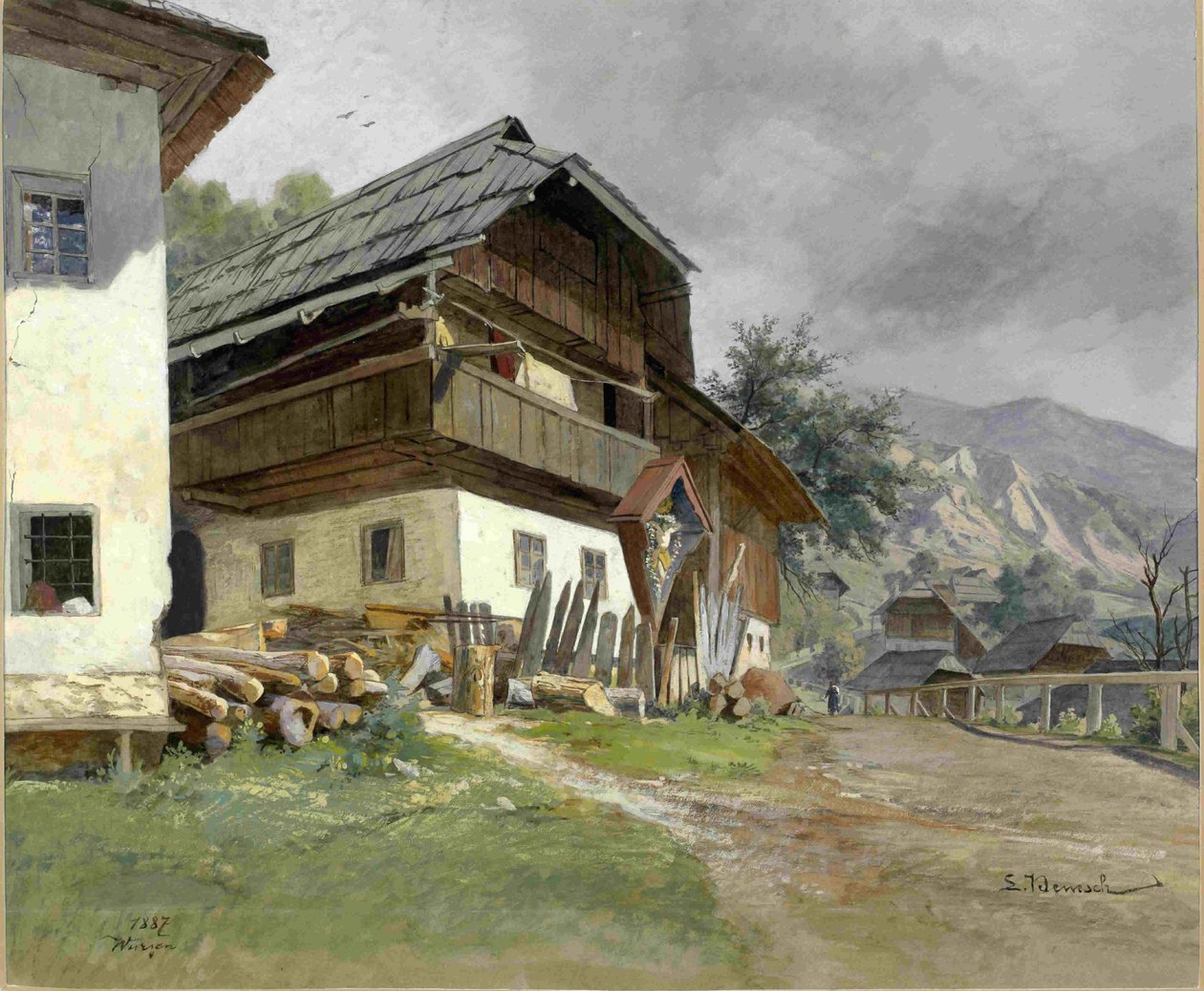 Motivo Podkoren-cobre de Ladislav Benesch