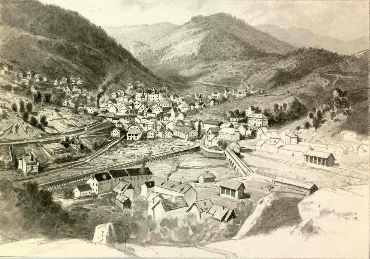 Vista do Idrijan de Ladislav Benesch