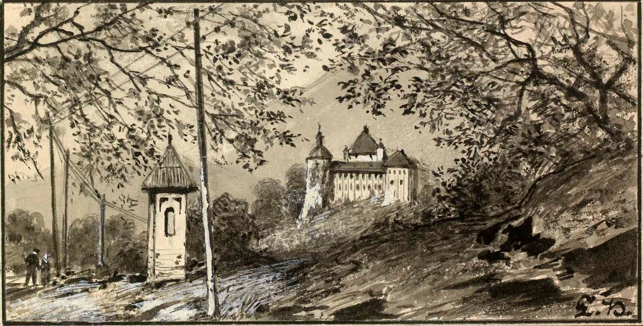 Vista do Skofjeloski gradn de Ladislav Benesch