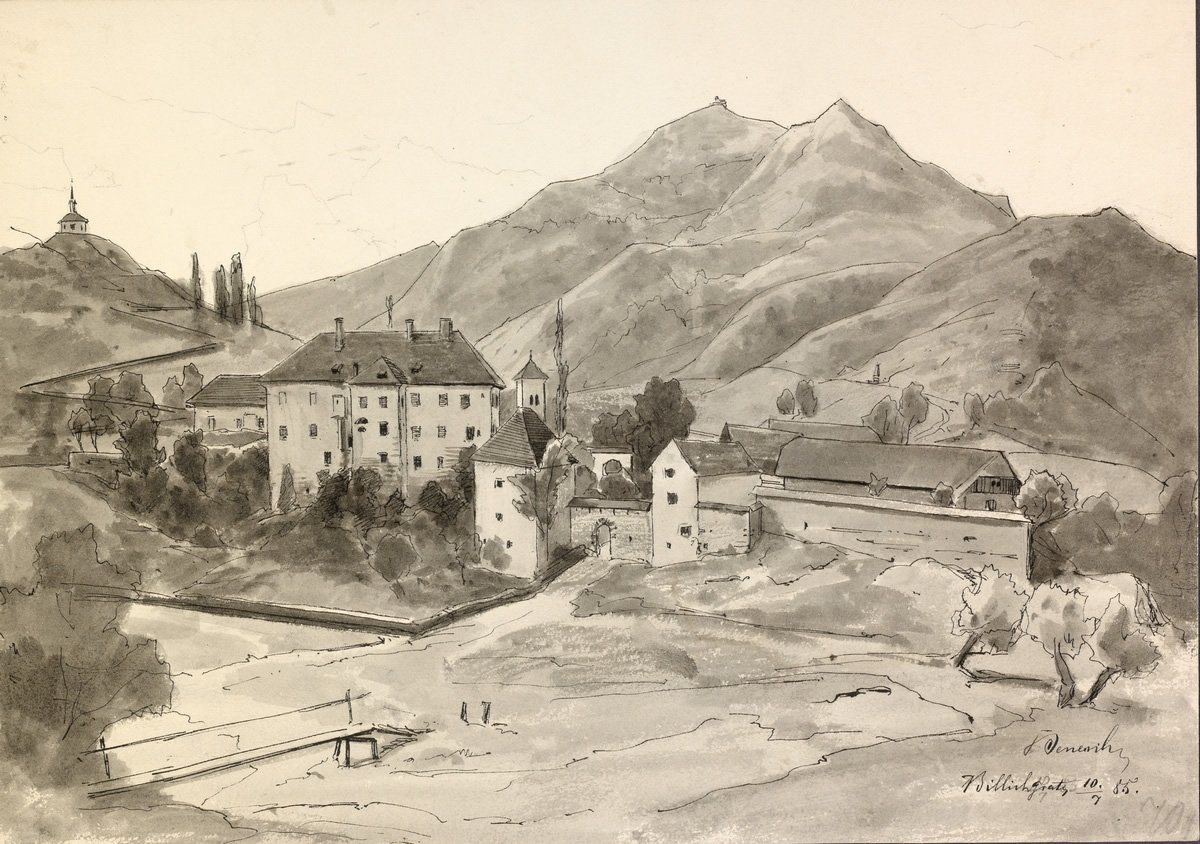 Polhov Gradec, graskinan de Ladislav Benesch