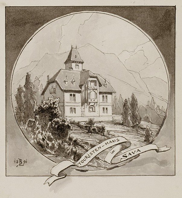 Casa de turismo em Sava perto de Jesenice de Ladislav Benesch