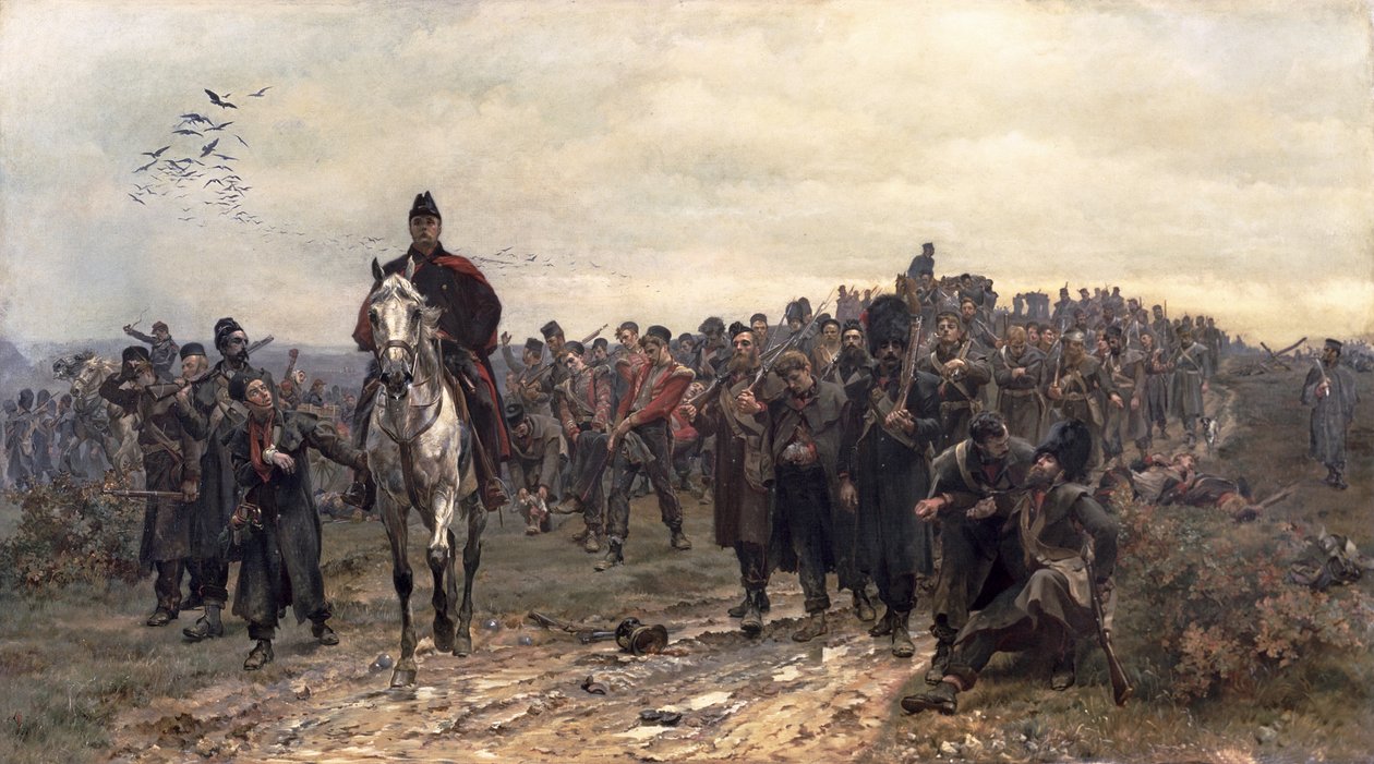 O regresso de Inkerman em 1854 de Lady (1846 1933) Butler