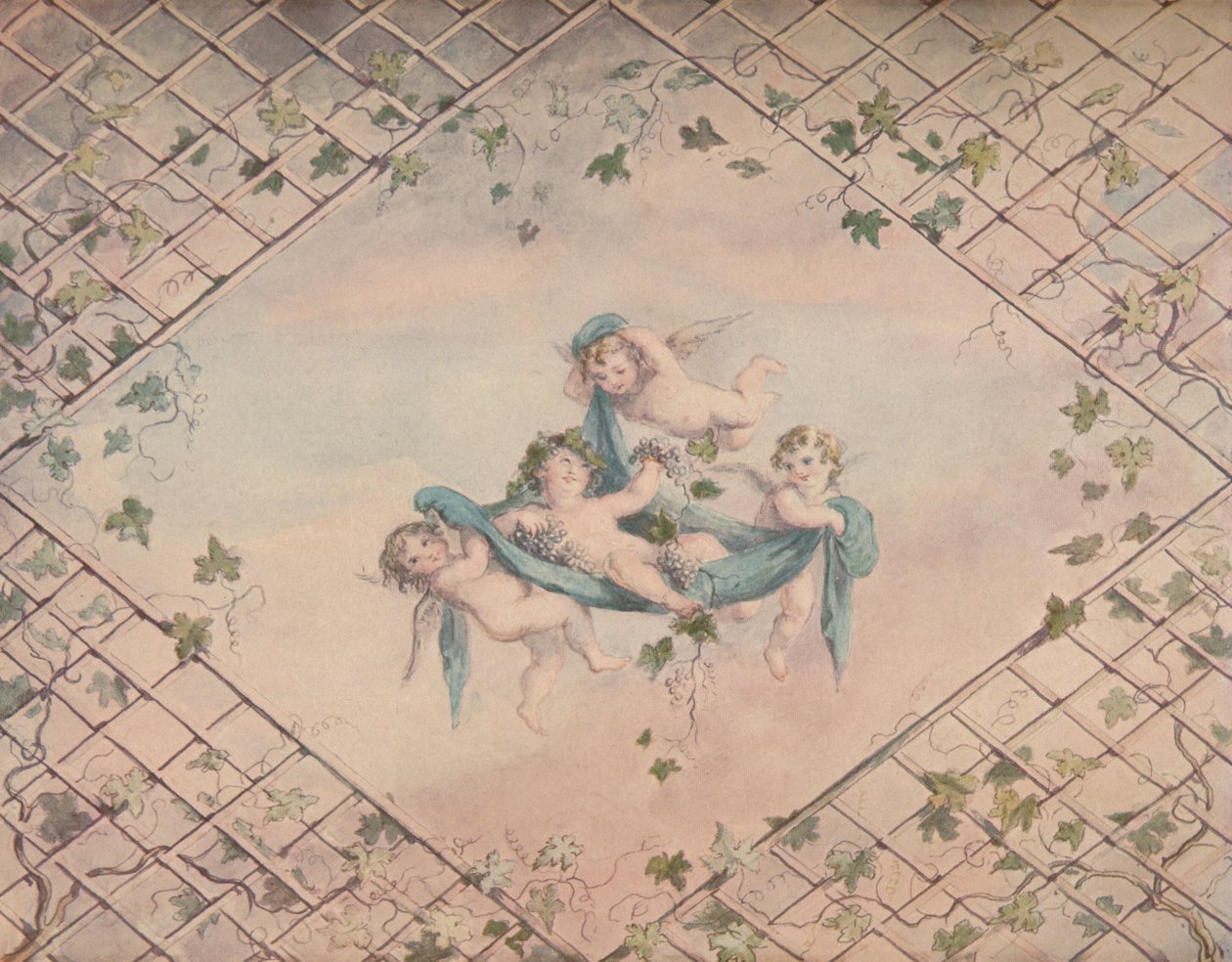 "Design para um tecto", 1903 de Lady Diana Spencer