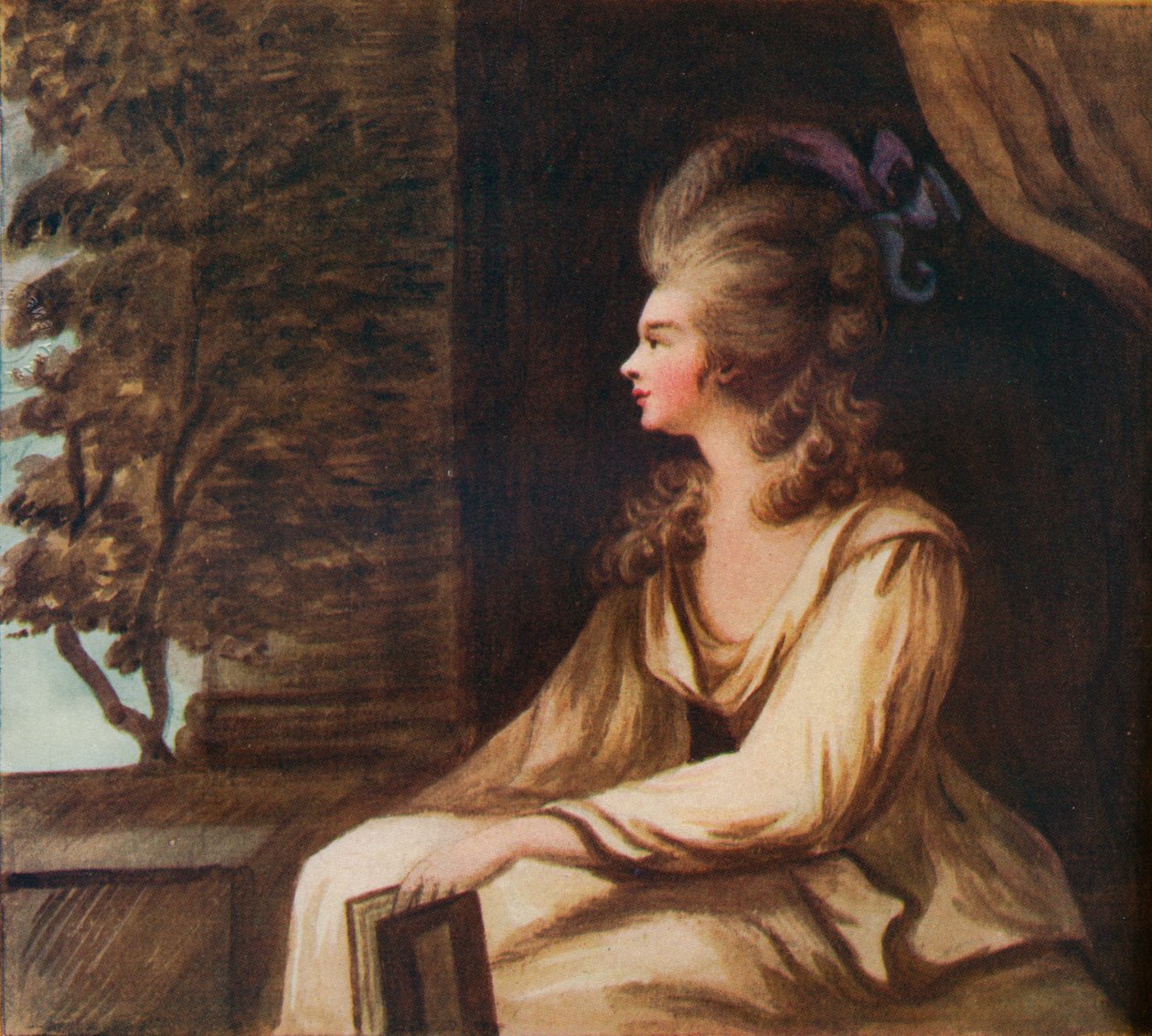A Duquesa de Devonshire, século XVIII, 1922 de Lady Diana Spencer