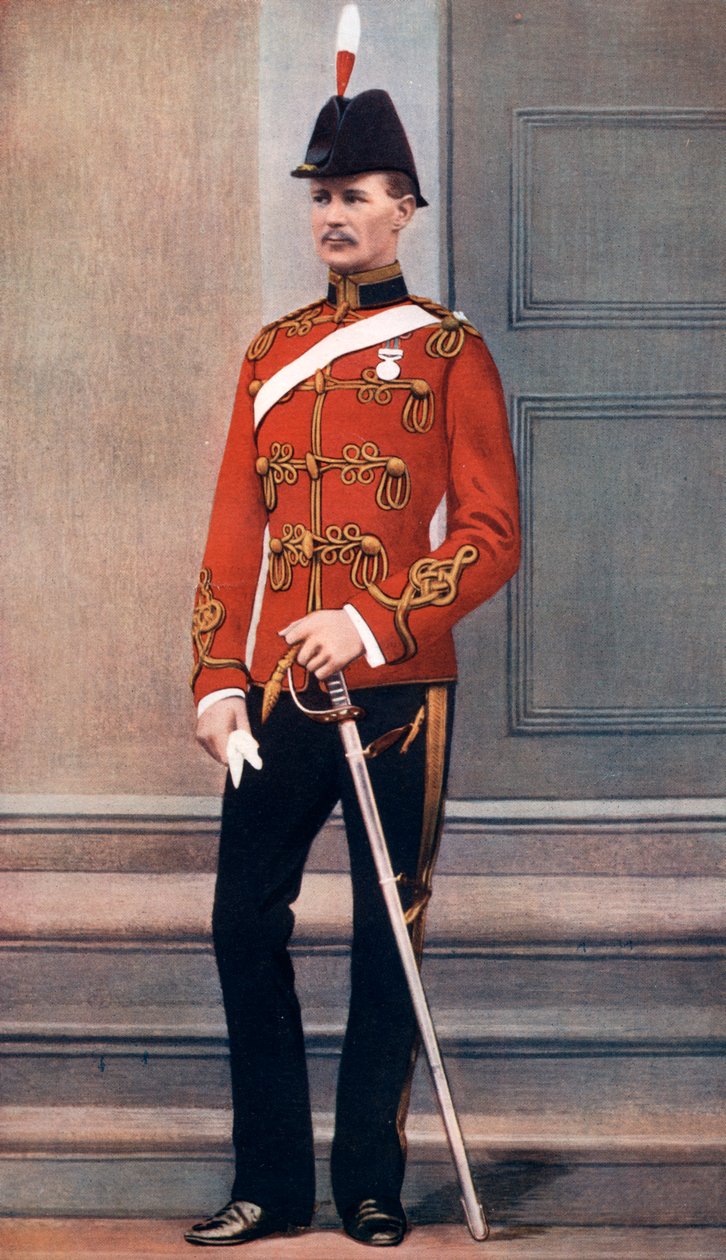 Tenente Frederick Hugh Sherston Roberts, soldado britânico, 1902. de Lafayette