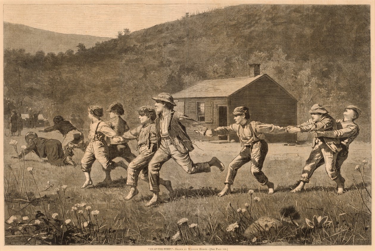 Snap-the-Whip de Lagarde after Winslow Homer