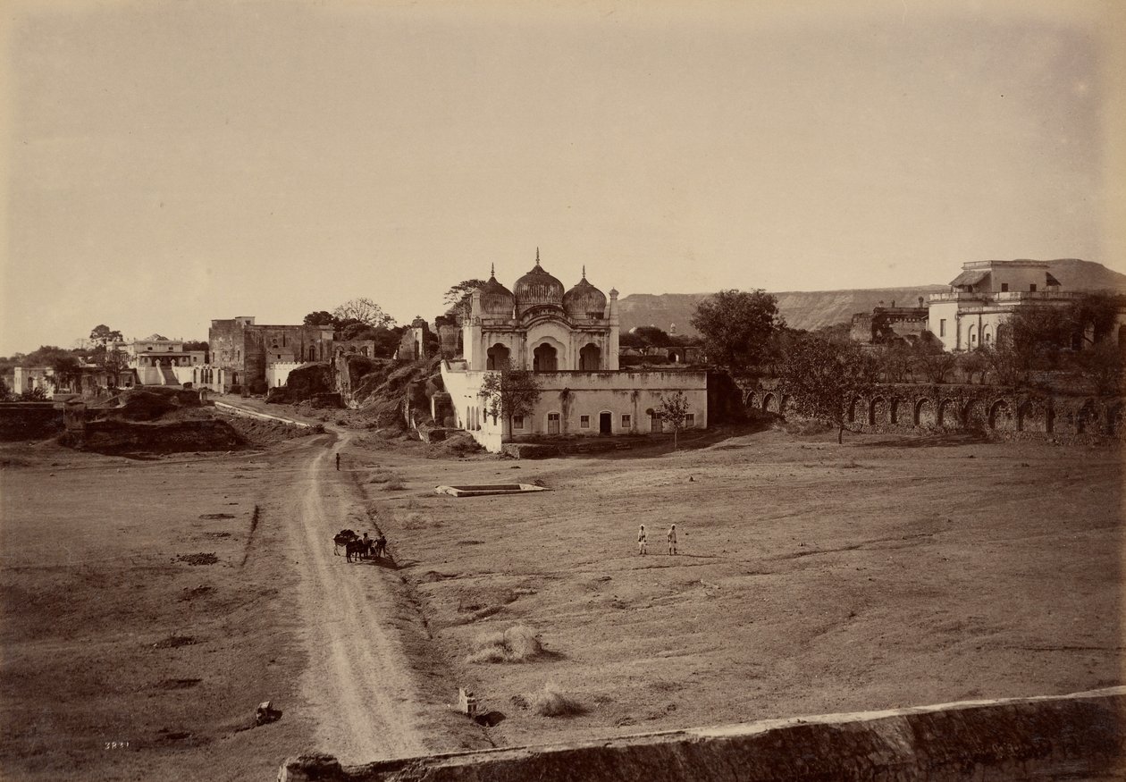 Mesquita privada de Aurangzebe, Aurangabad de Lala Deen Dayal