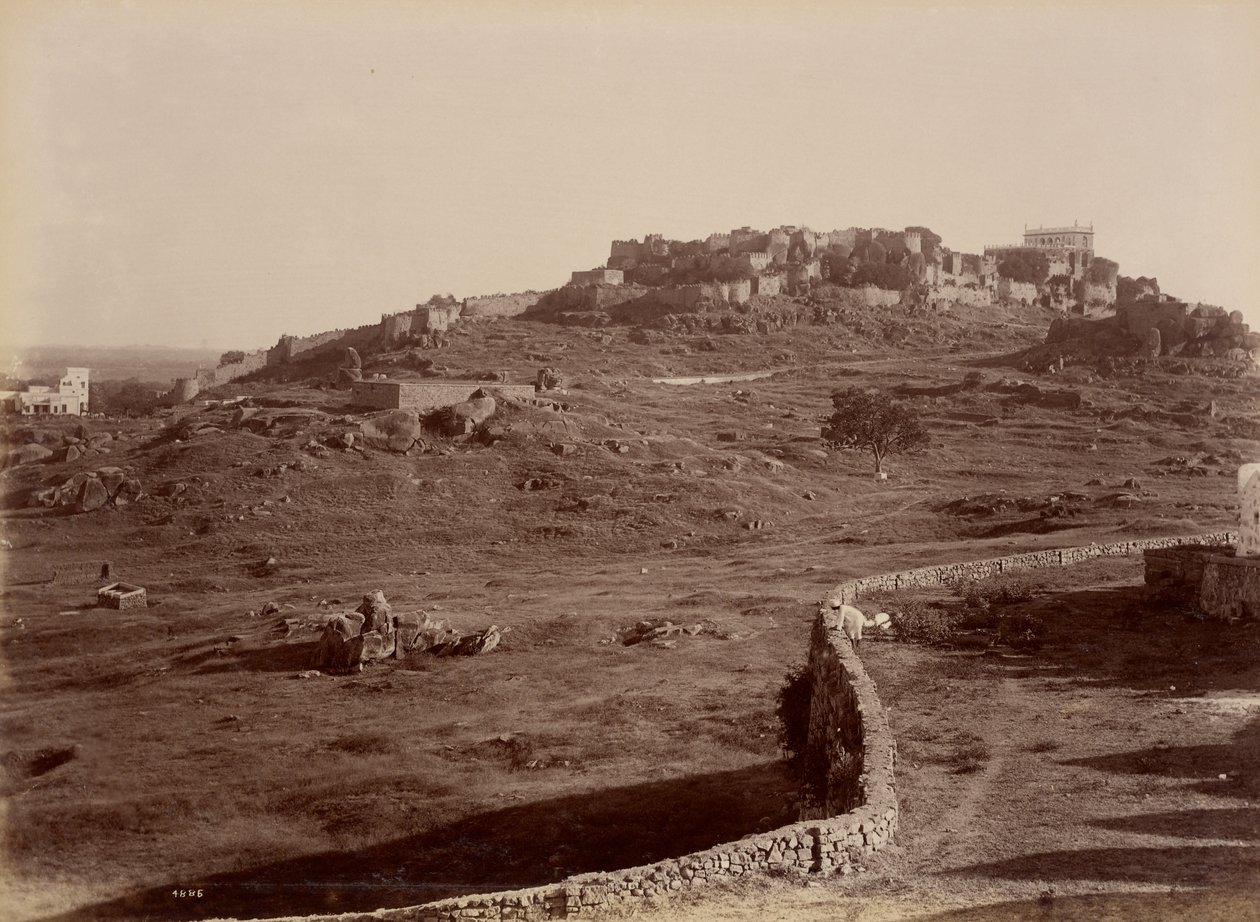 Forte de Golconda de Lala Deen Dayal