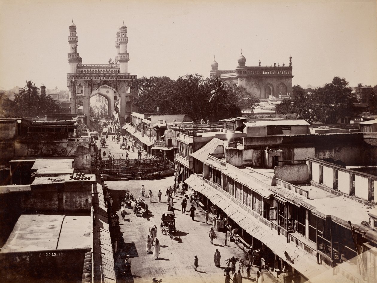 Rua Principal, Hyderabad de Lala Deen Dayal